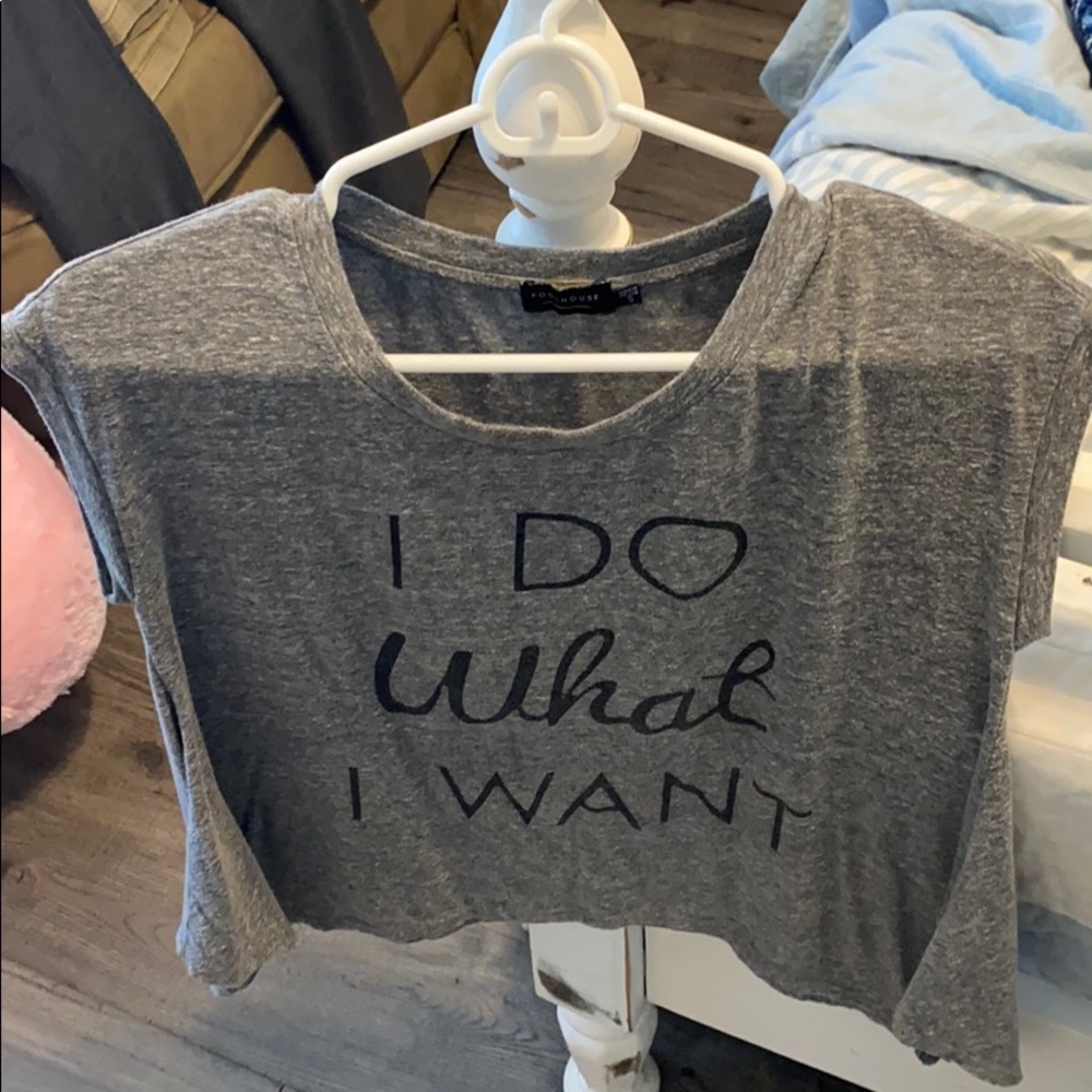 Workout/ running around tee